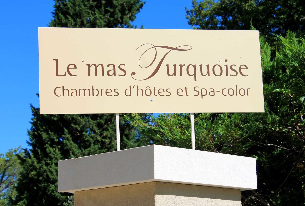 Le Mas Turquoise, B&B Spa-Color Inclus Bédarrides エクステリア 写真